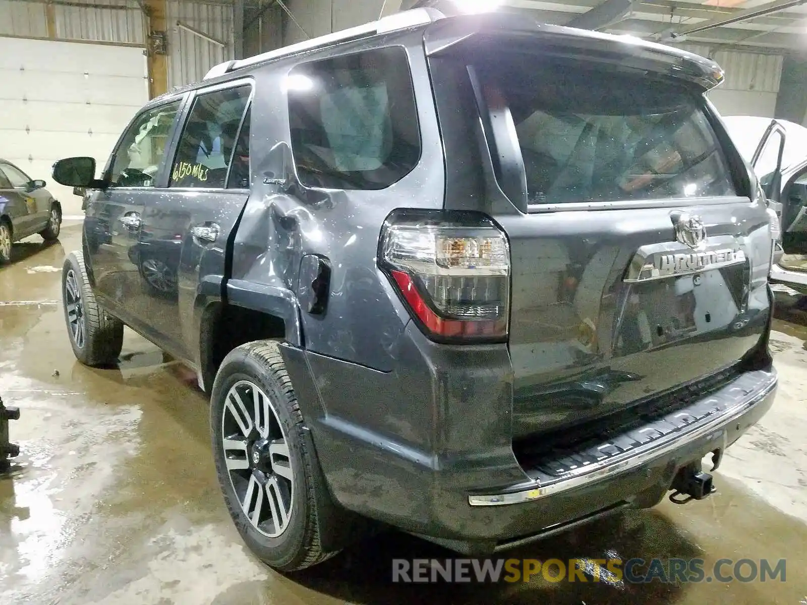 3 Photograph of a damaged car JTEBU5JRXK5619472 TOYOTA 4RUNNER SR 2019