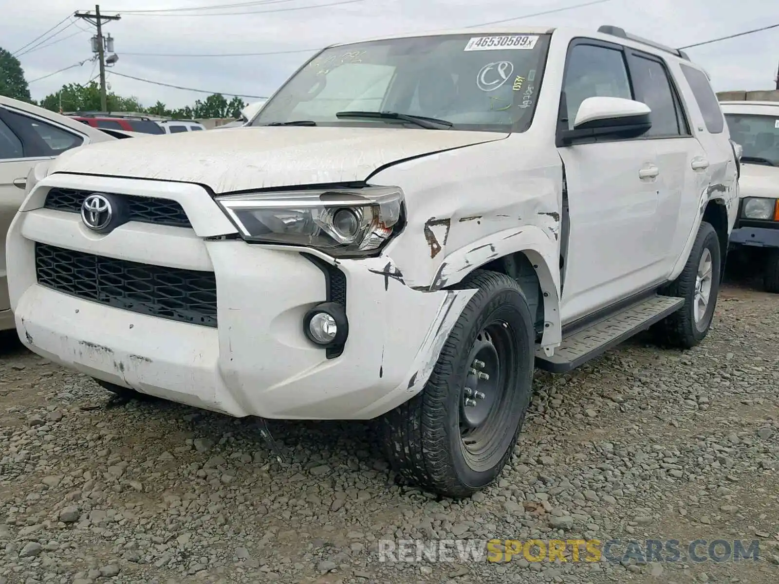 9 Фотография поврежденного автомобиля JTEBU5JRXK5630133 TOYOTA 4RUNNER SR 2019