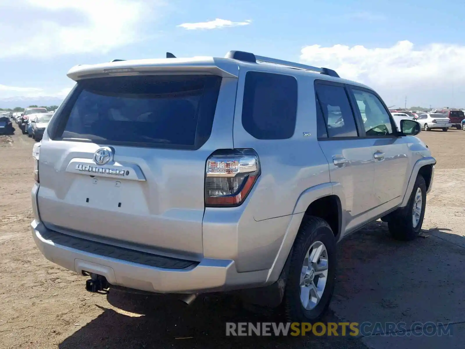 4 Photograph of a damaged car JTEBU5JRXK5644341 TOYOTA 4RUNNER SR 2019