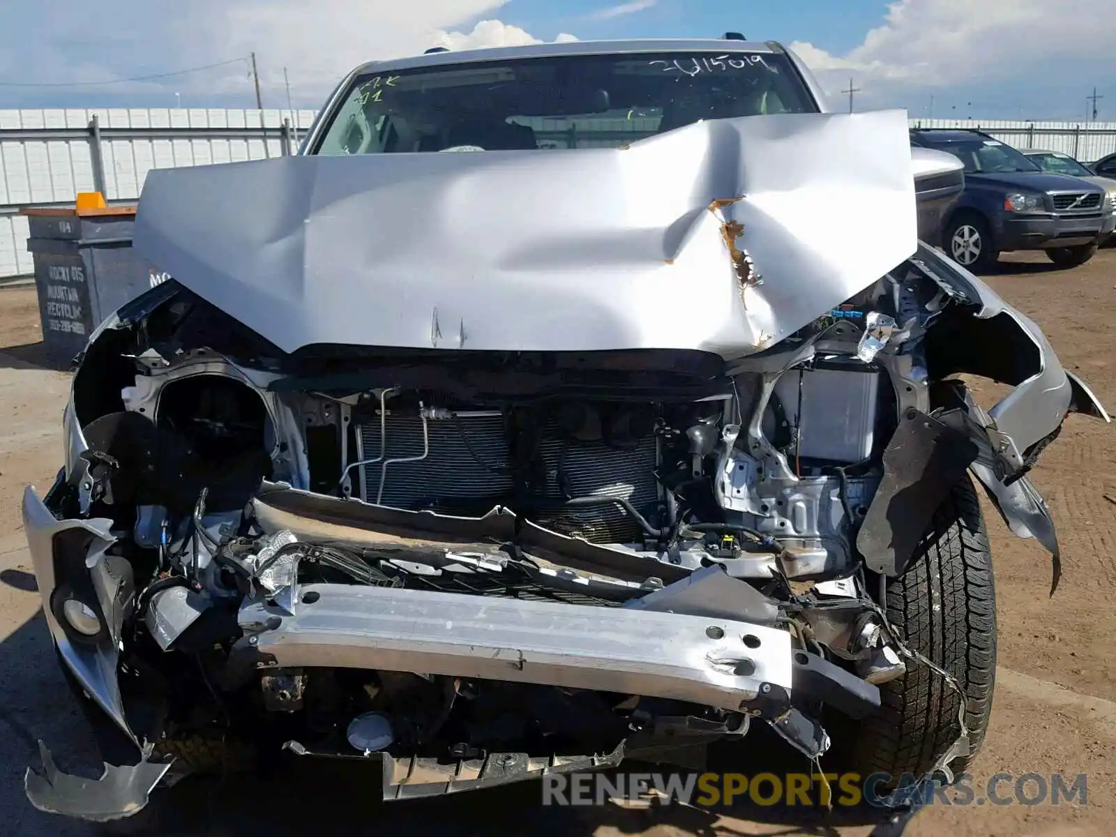 9 Photograph of a damaged car JTEBU5JRXK5644341 TOYOTA 4RUNNER SR 2019