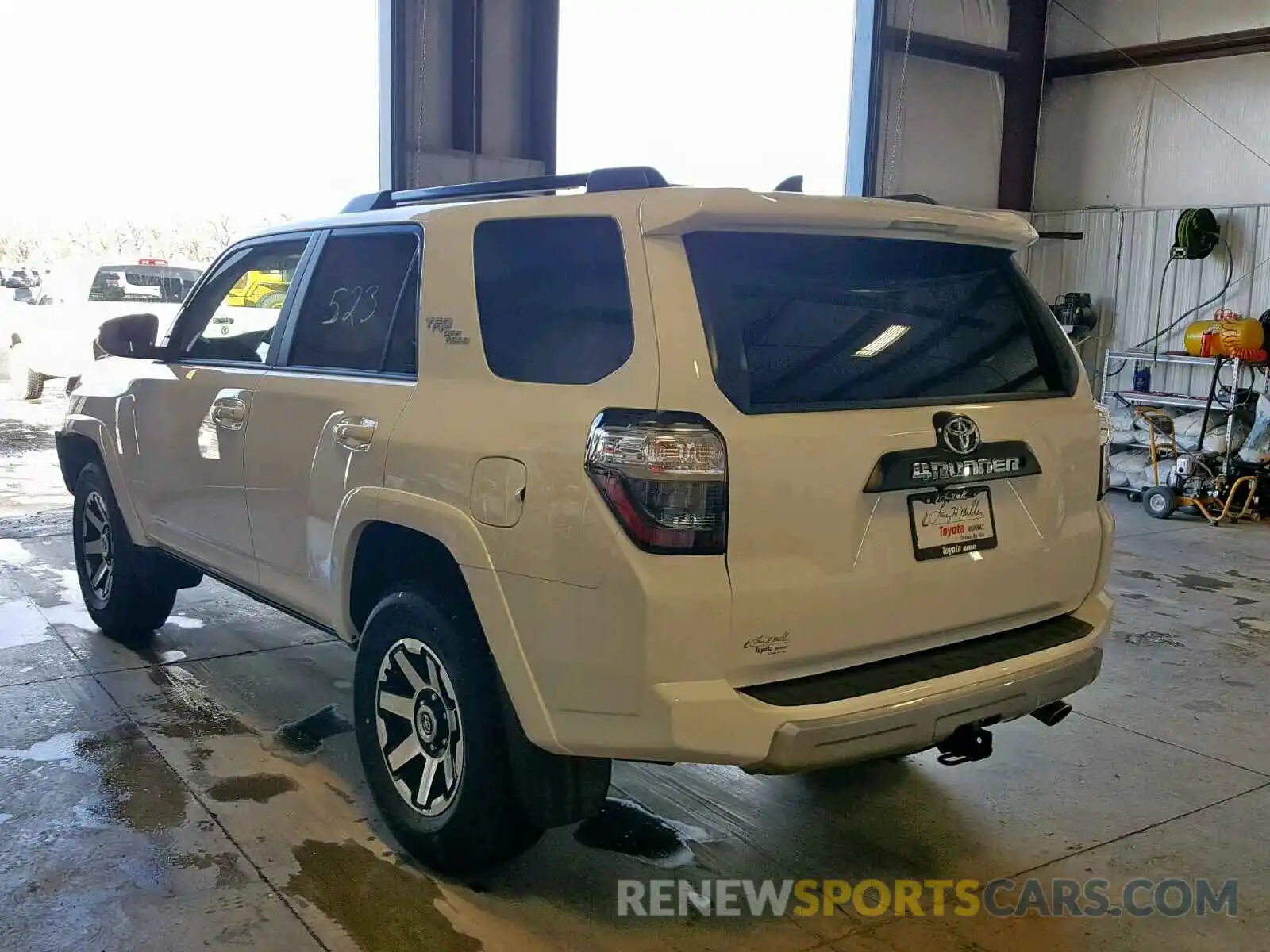 3 Photograph of a damaged car JTEBU5JRXK5644470 TOYOTA 4RUNNER SR 2019