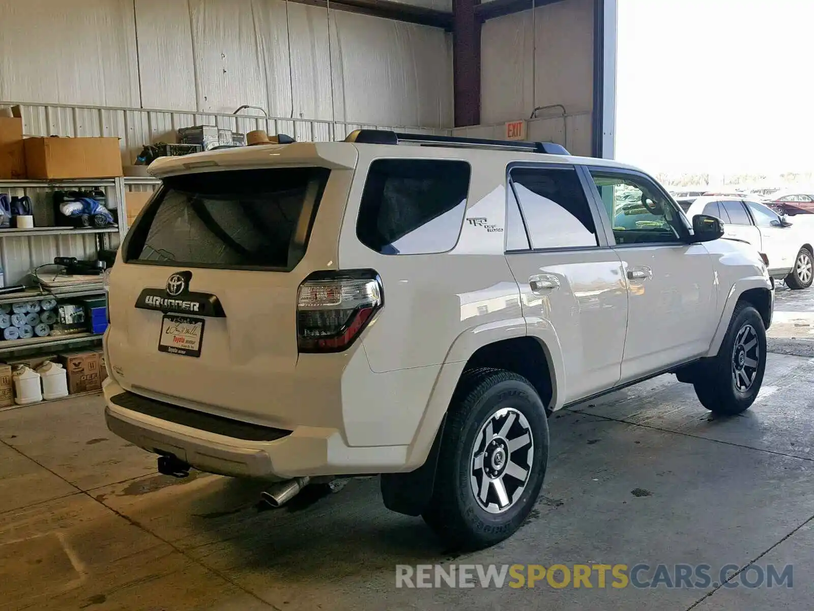 4 Photograph of a damaged car JTEBU5JRXK5644470 TOYOTA 4RUNNER SR 2019