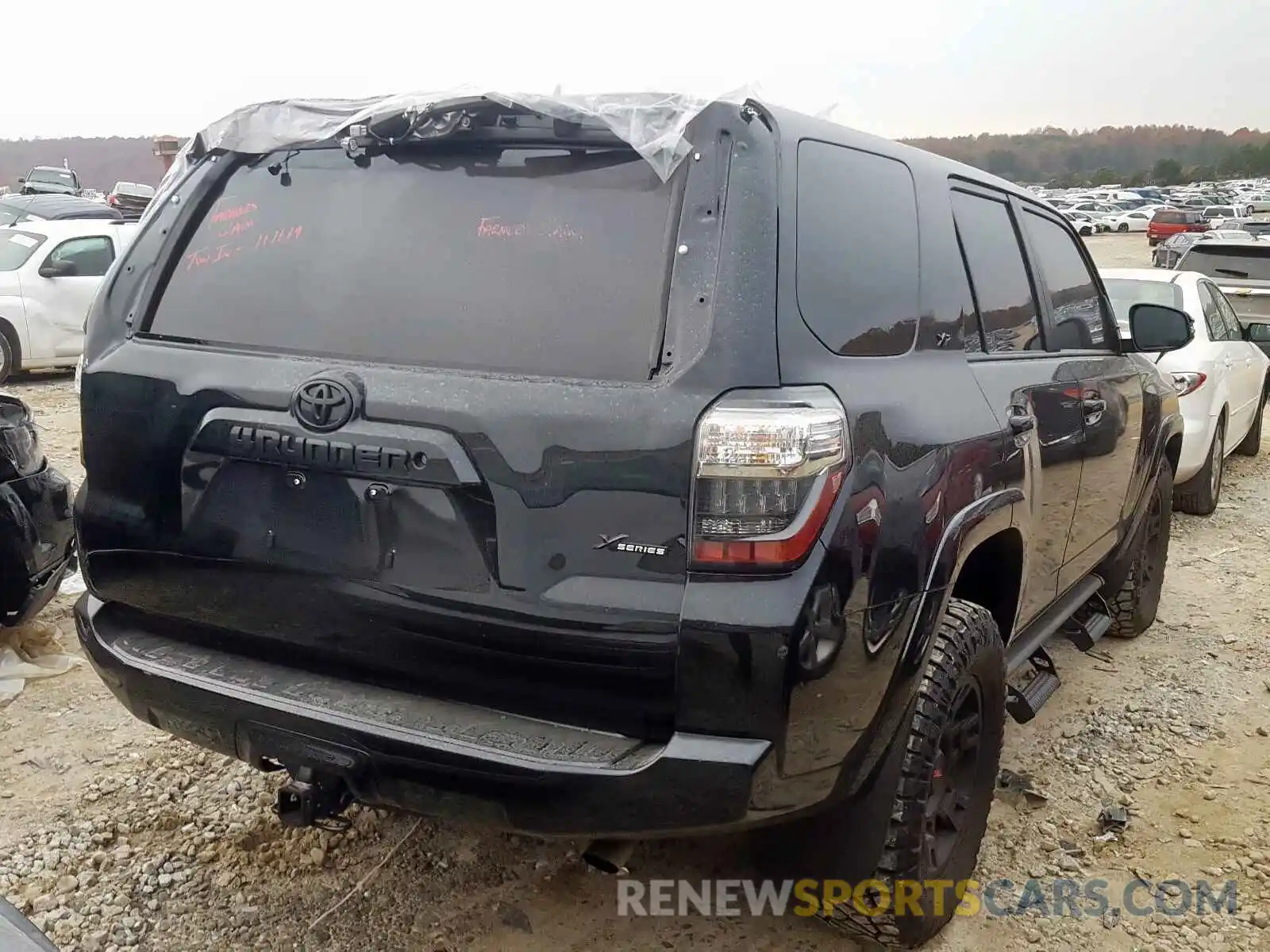 4 Фотография поврежденного автомобиля JTEZU5JR0K5210086 TOYOTA 4RUNNER SR 2019