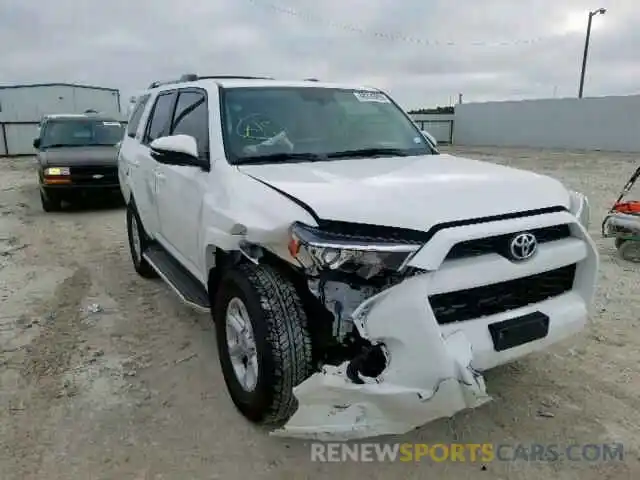 1 Photograph of a damaged car JTEZU5JR1K5193881 TOYOTA 4RUNNER SR 2019