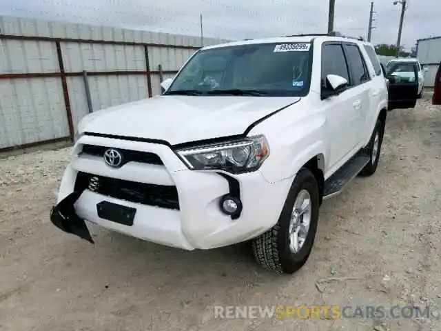 2 Photograph of a damaged car JTEZU5JR1K5193881 TOYOTA 4RUNNER SR 2019