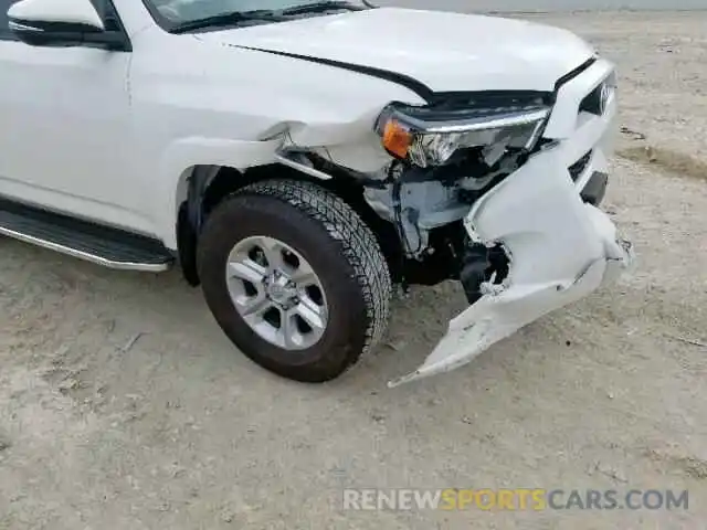 9 Photograph of a damaged car JTEZU5JR1K5193881 TOYOTA 4RUNNER SR 2019