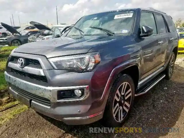 2 Photograph of a damaged car JTEZU5JR1K5204779 TOYOTA 4RUNNER SR 2019