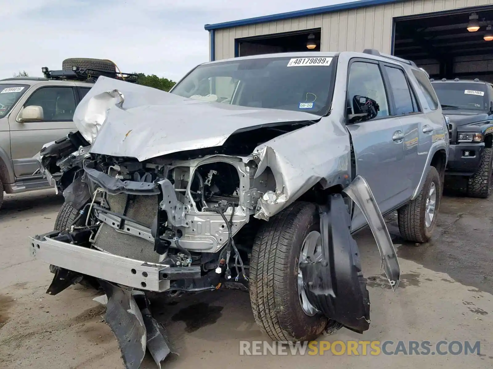 2 Photograph of a damaged car JTEZU5JR2K5192223 TOYOTA 4RUNNER SR 2019