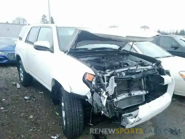 1 Photograph of a damaged car JTEZU5JR3K5193445 TOYOTA 4RUNNER SR 2019