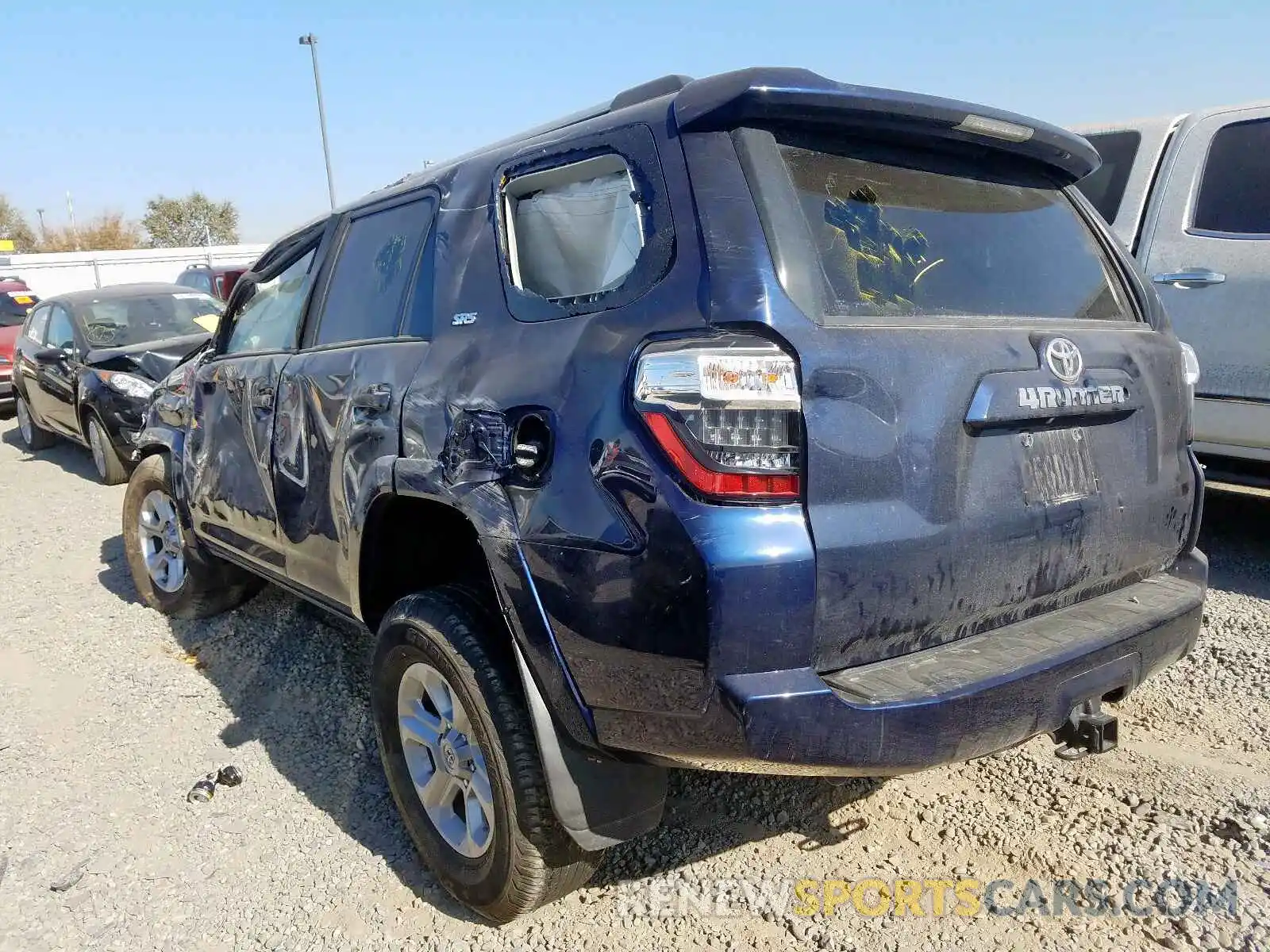 3 Photograph of a damaged car JTEZU5JR6K5197599 TOYOTA 4RUNNER SR 2019