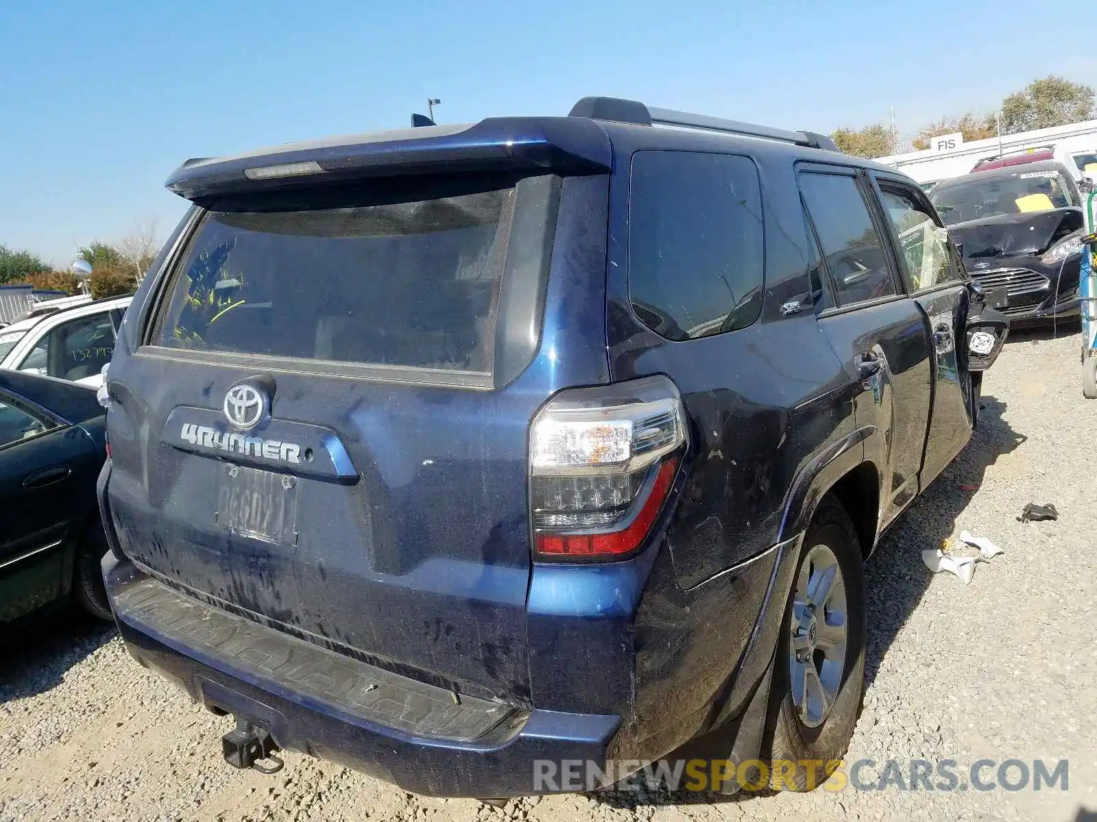 4 Photograph of a damaged car JTEZU5JR6K5197599 TOYOTA 4RUNNER SR 2019