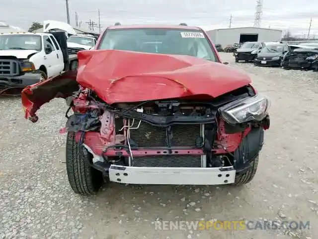 9 Photograph of a damaged car JTEZU5JR7K5203345 TOYOTA 4RUNNER SR 2019