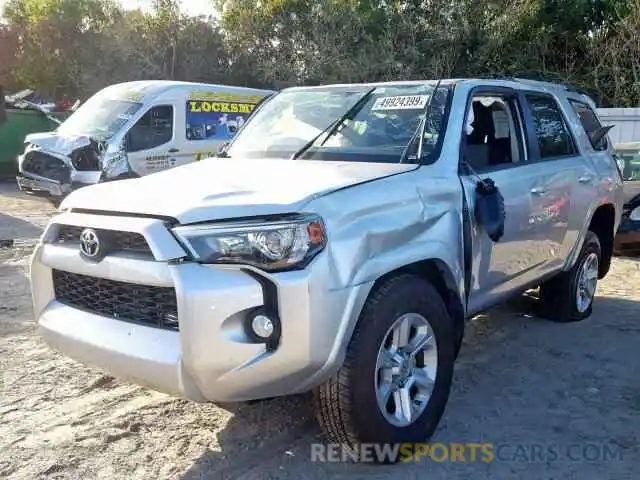 2 Photograph of a damaged car JTEZU5JR7K5204186 TOYOTA 4RUNNER SR 2019