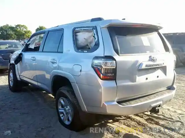 3 Photograph of a damaged car JTEZU5JR7K5204186 TOYOTA 4RUNNER SR 2019