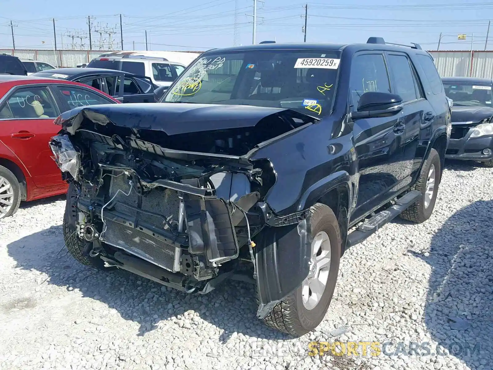 2 Photograph of a damaged car JTEZU5JR9K5204741 TOYOTA 4RUNNER SR 2019