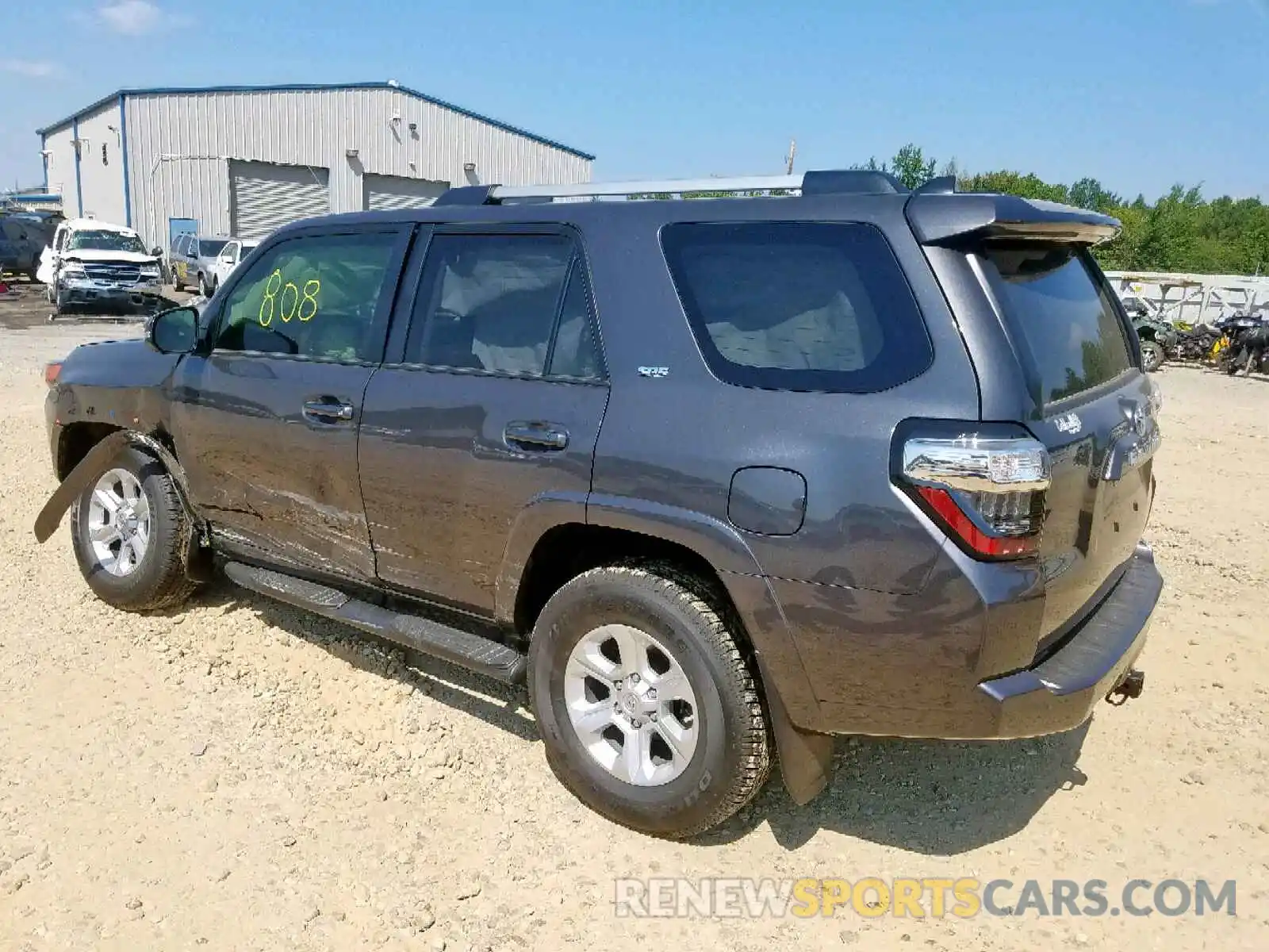 3 Photograph of a damaged car JTEZU5JR9K5208403 TOYOTA 4RUNNER SR 2019