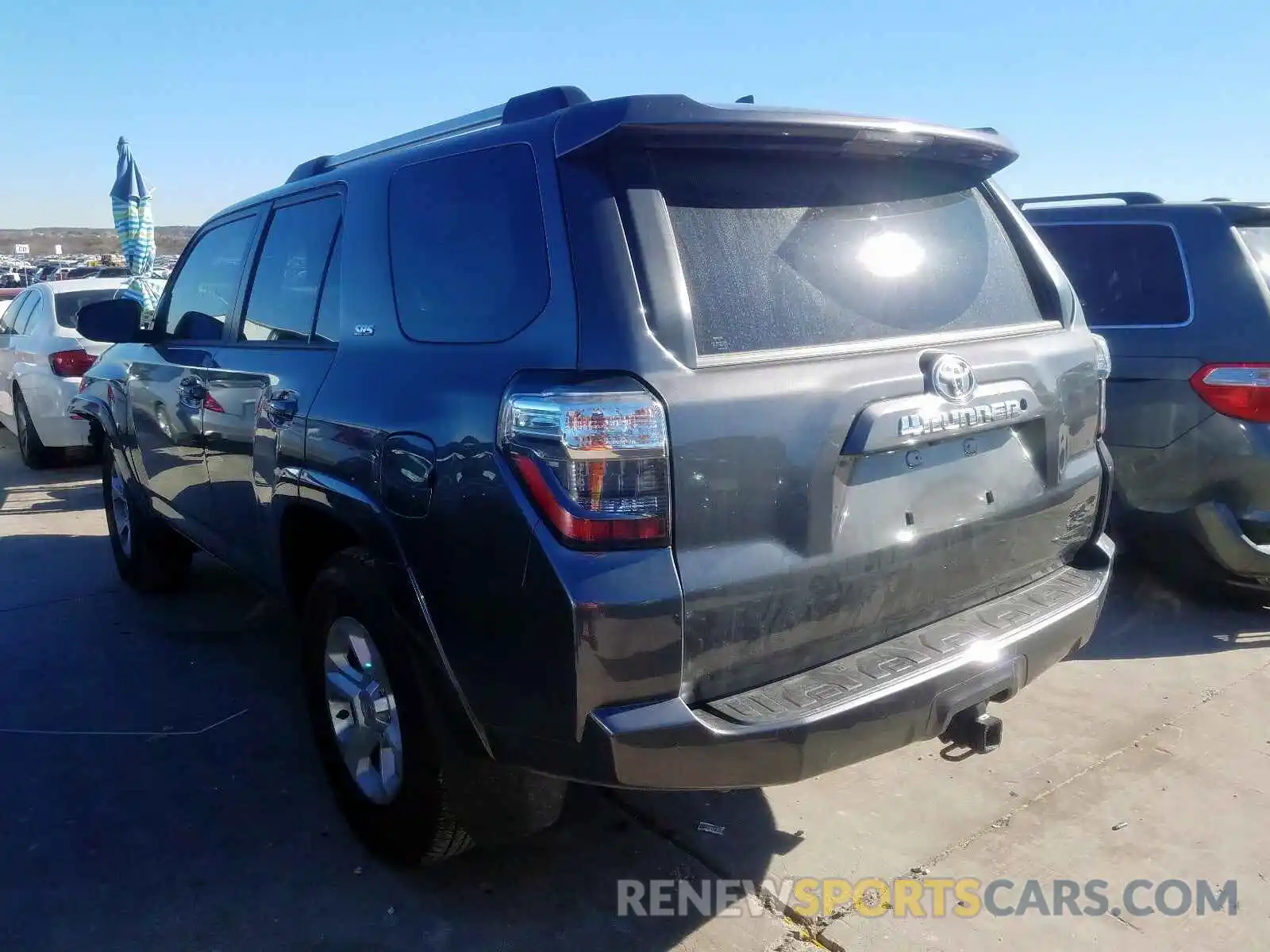 3 Photograph of a damaged car JTEZU5JR9K5209910 TOYOTA 4RUNNER SR 2019