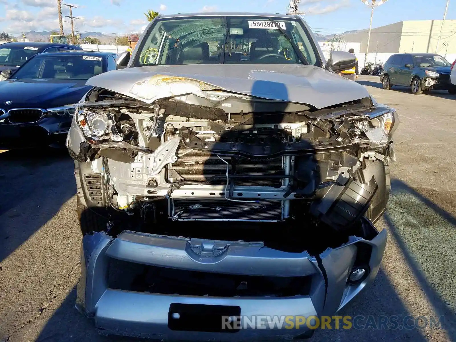 9 Photograph of a damaged car JTEZU5JRXK5198528 TOYOTA 4RUNNER SR 2019