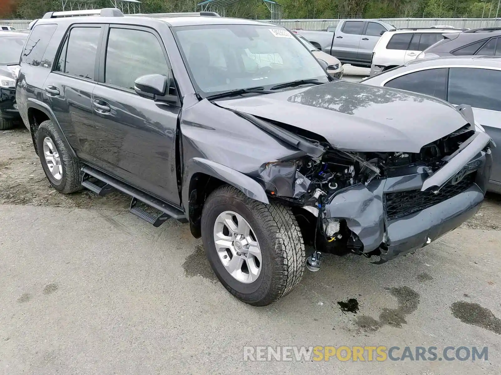 1 Photograph of a damaged car JTEZU5JRXK5204747 TOYOTA 4RUNNER SR 2019