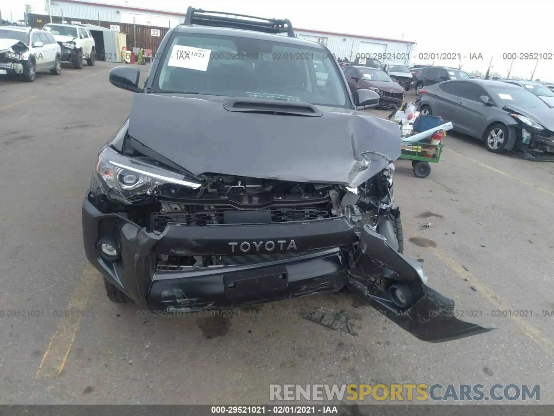 6 Photograph of a damaged car 00000000000112233 TOYOTA 4RUNNER TRD PRO 2021