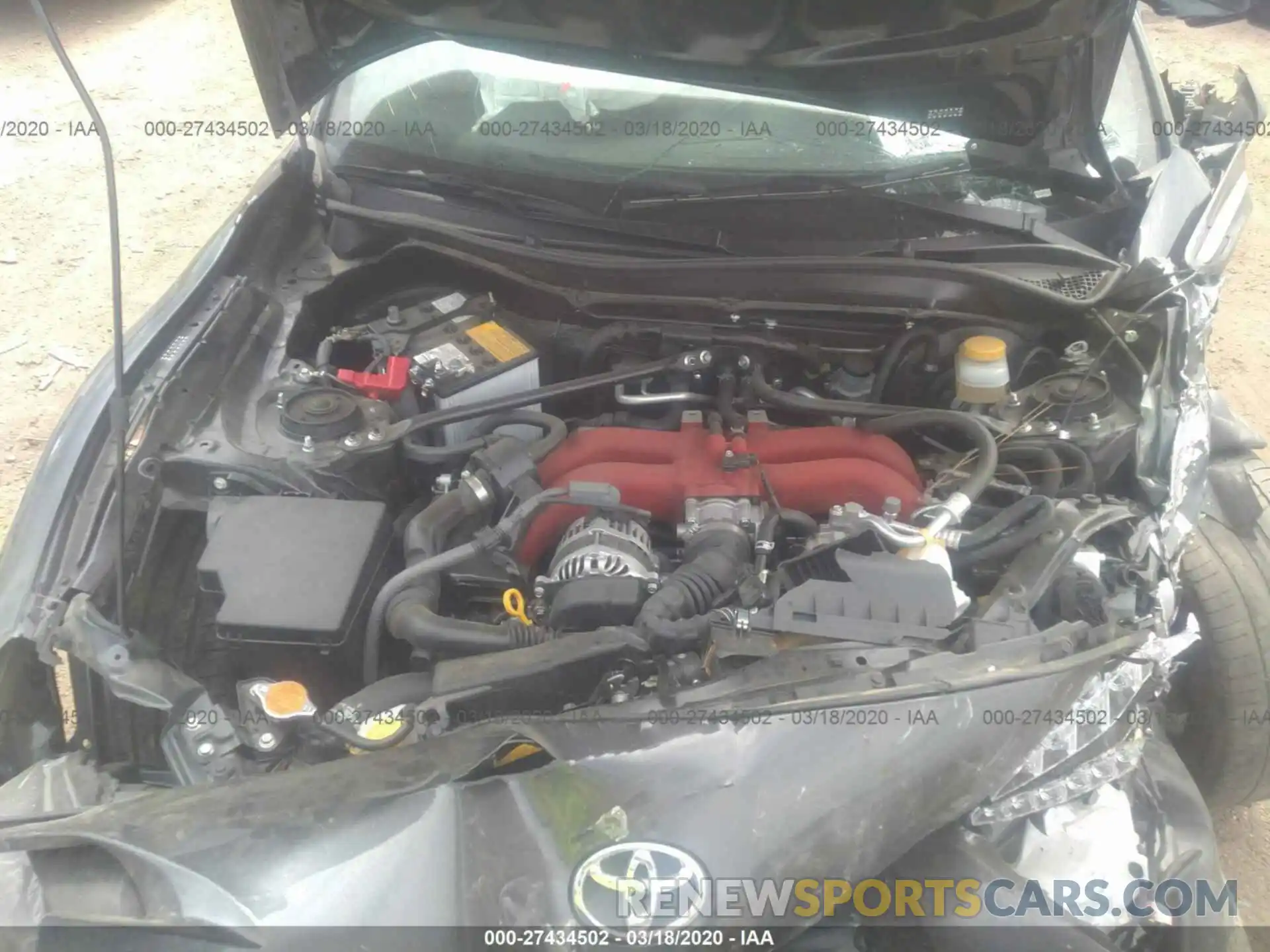 10 Photograph of a damaged car JF1ZNAA10K9703267 TOYOTA 86 2019