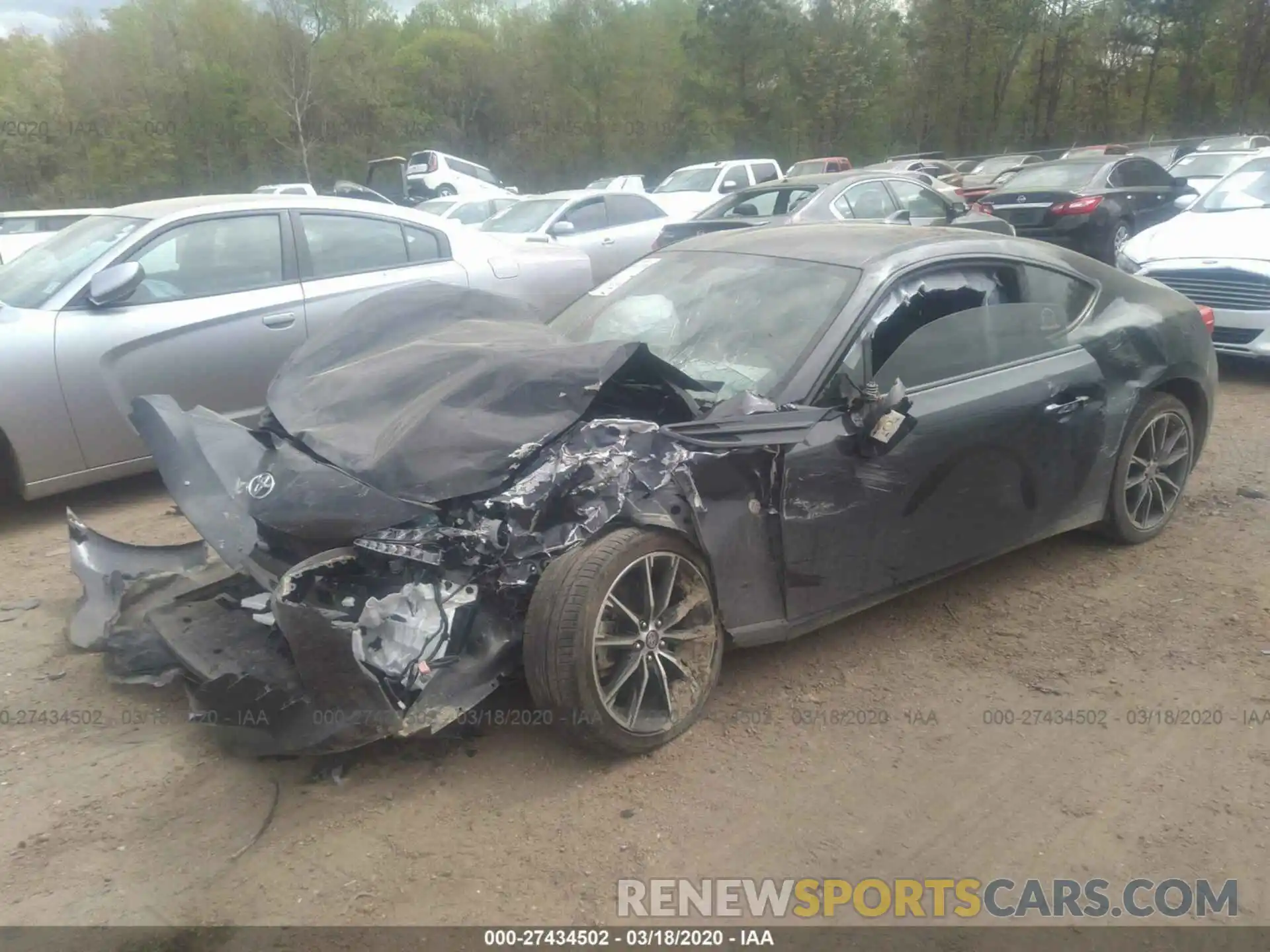 2 Photograph of a damaged car JF1ZNAA10K9703267 TOYOTA 86 2019