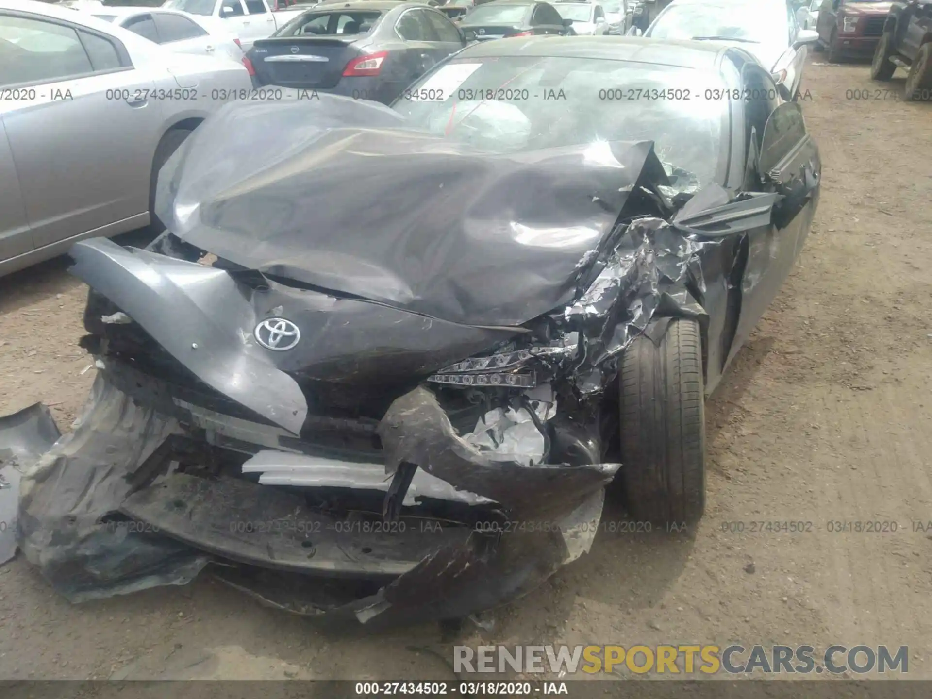 6 Photograph of a damaged car JF1ZNAA10K9703267 TOYOTA 86 2019