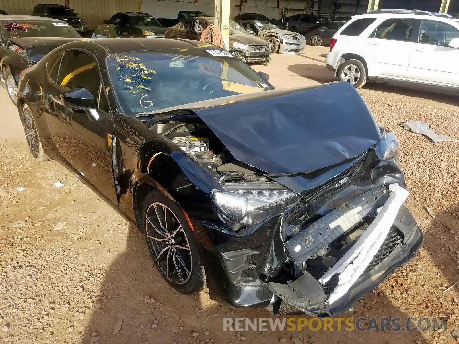 1 Photograph of a damaged car JF1ZNAA11K8701078 TOYOTA 86 2019