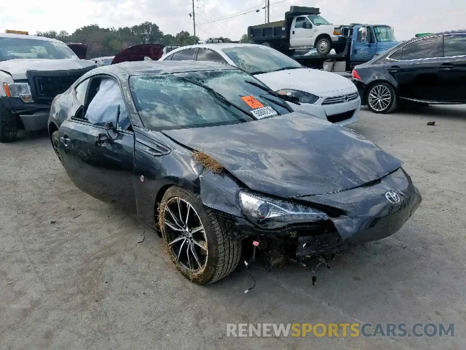 1 Photograph of a damaged car JF1ZNAA11K9702497 TOYOTA 86 2019