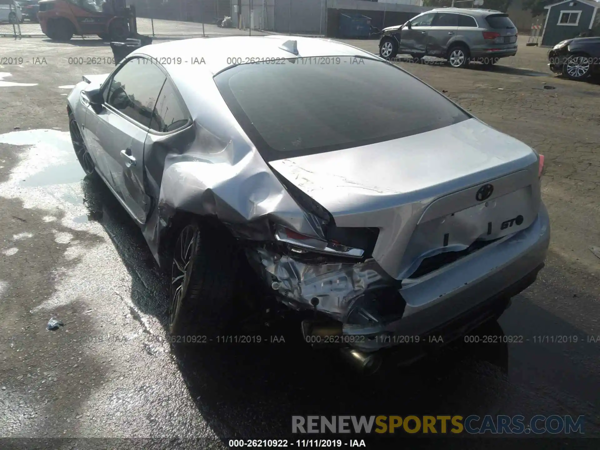 3 Photograph of a damaged car JF1ZNAA12K8700019 TOYOTA 86 2019