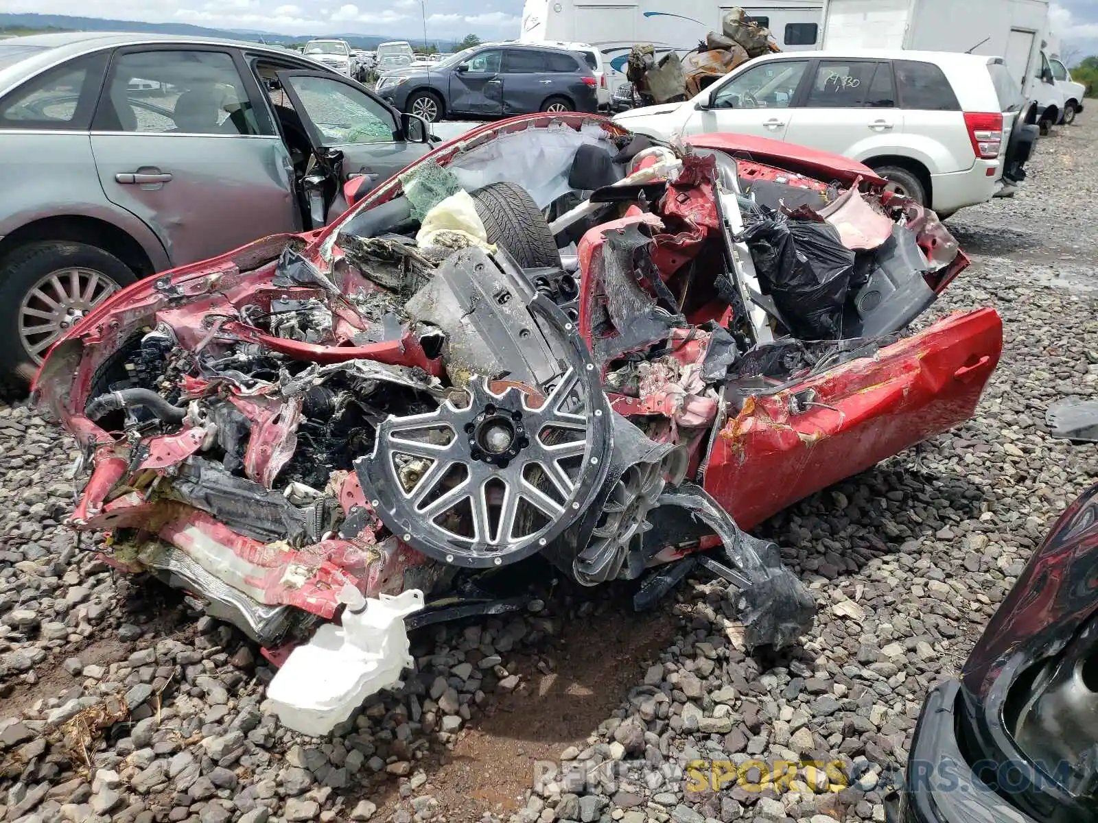 2 Photograph of a damaged car JF1ZNAA12K8700134 TOYOTA 86 2019