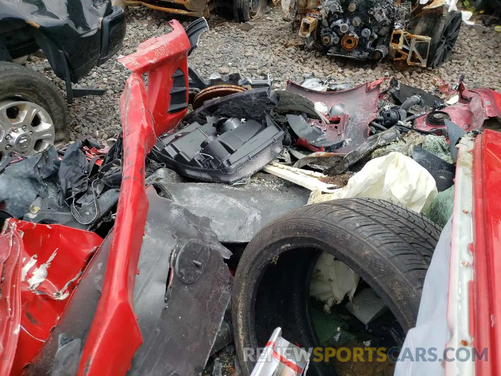 5 Photograph of a damaged car JF1ZNAA12K8700134 TOYOTA 86 2019