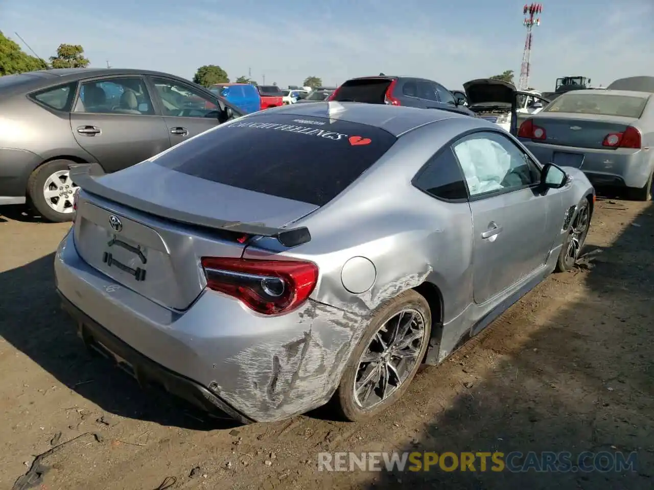 4 Photograph of a damaged car JF1ZNAA12K8702711 TOYOTA 86 2019