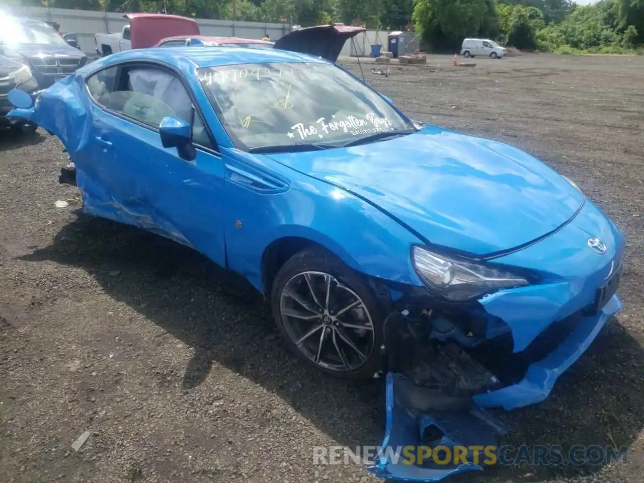 1 Photograph of a damaged car JF1ZNAA12K9703965 TOYOTA 86 2019