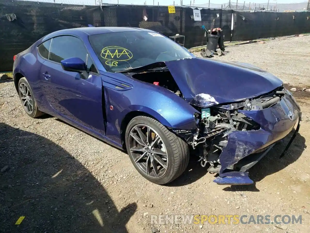 1 Photograph of a damaged car JF1ZNAA13K8700434 TOYOTA 86 2019