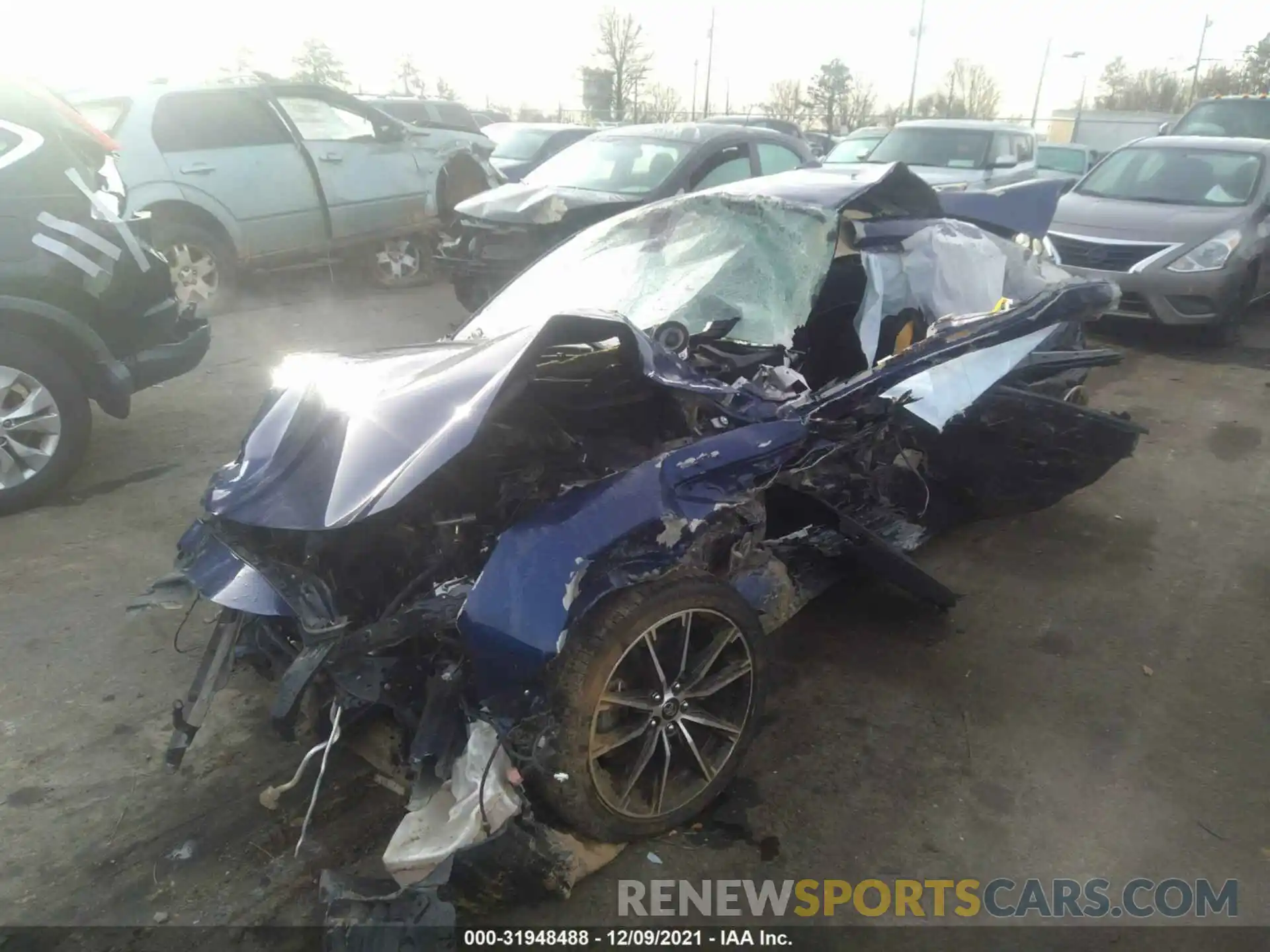 2 Photograph of a damaged car JF1ZNAA13K8702457 TOYOTA 86 2019