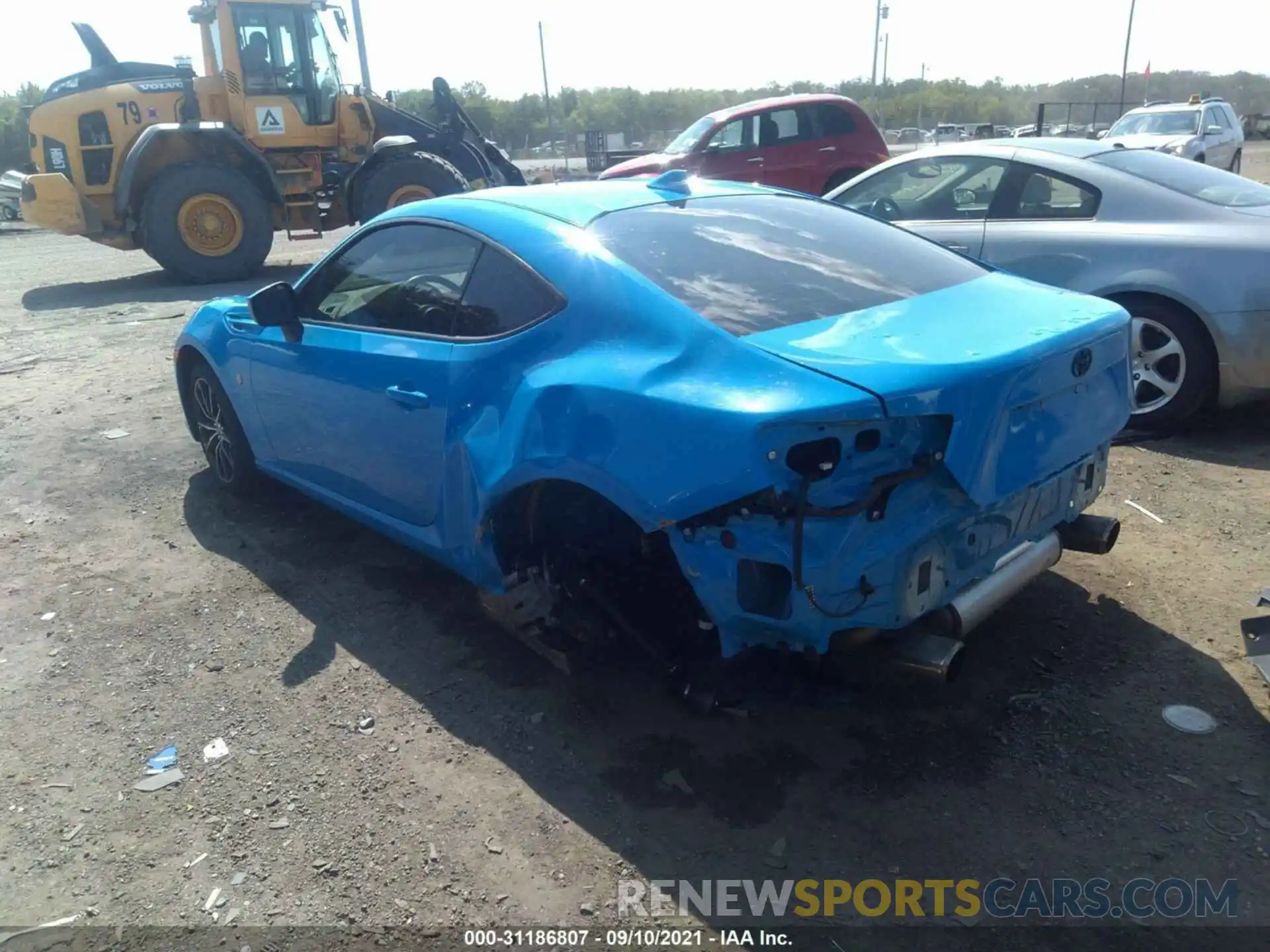 3 Фотография поврежденного автомобиля JF1ZNAA13K8703088 TOYOTA 86 2019