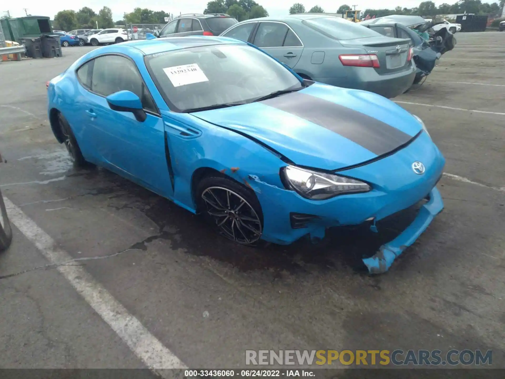 1 Фотография поврежденного автомобиля JF1ZNAA13K8703401 TOYOTA 86 2019