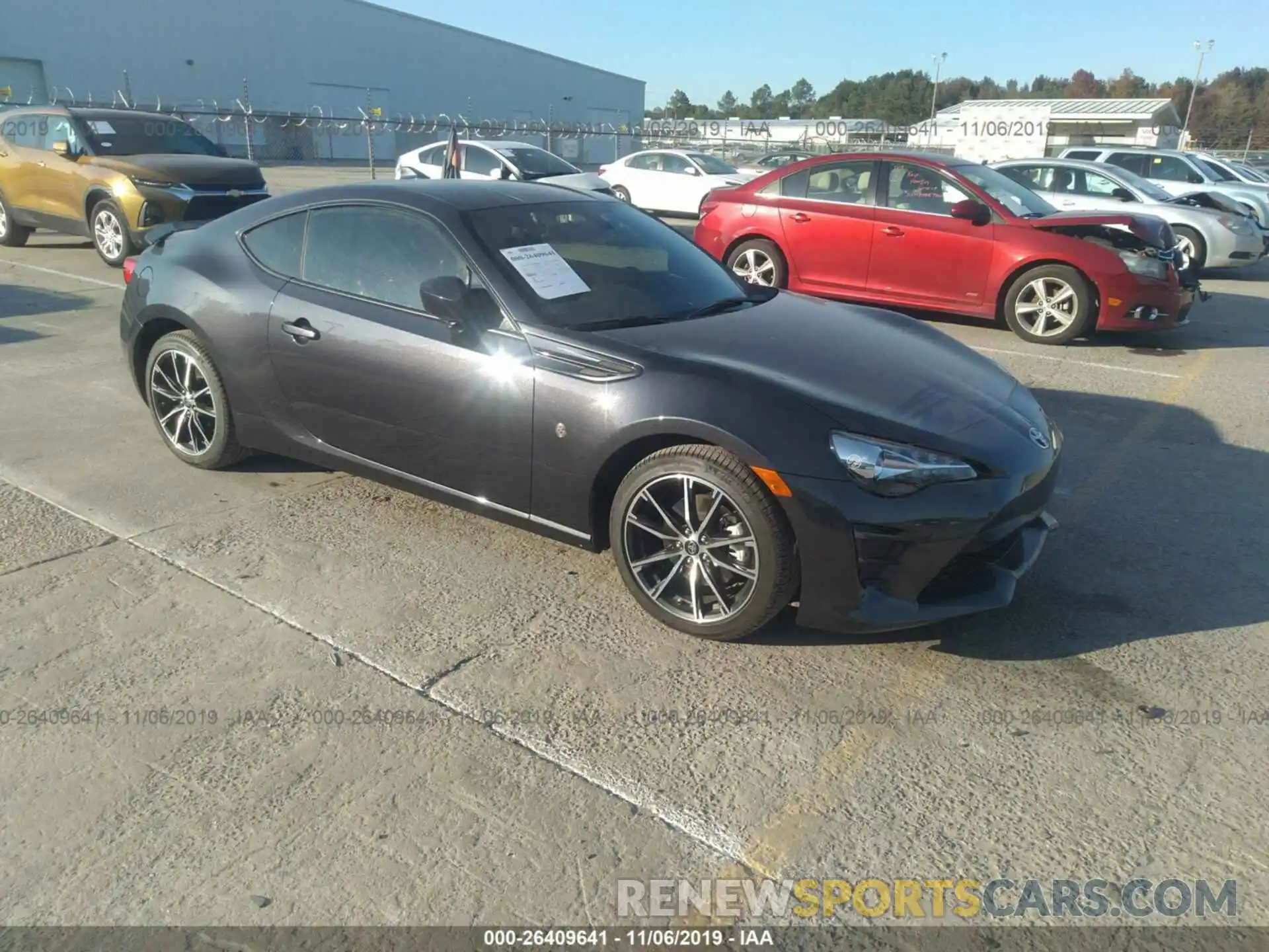 1 Photograph of a damaged car JF1ZNAA13K9703067 TOYOTA 86 2019