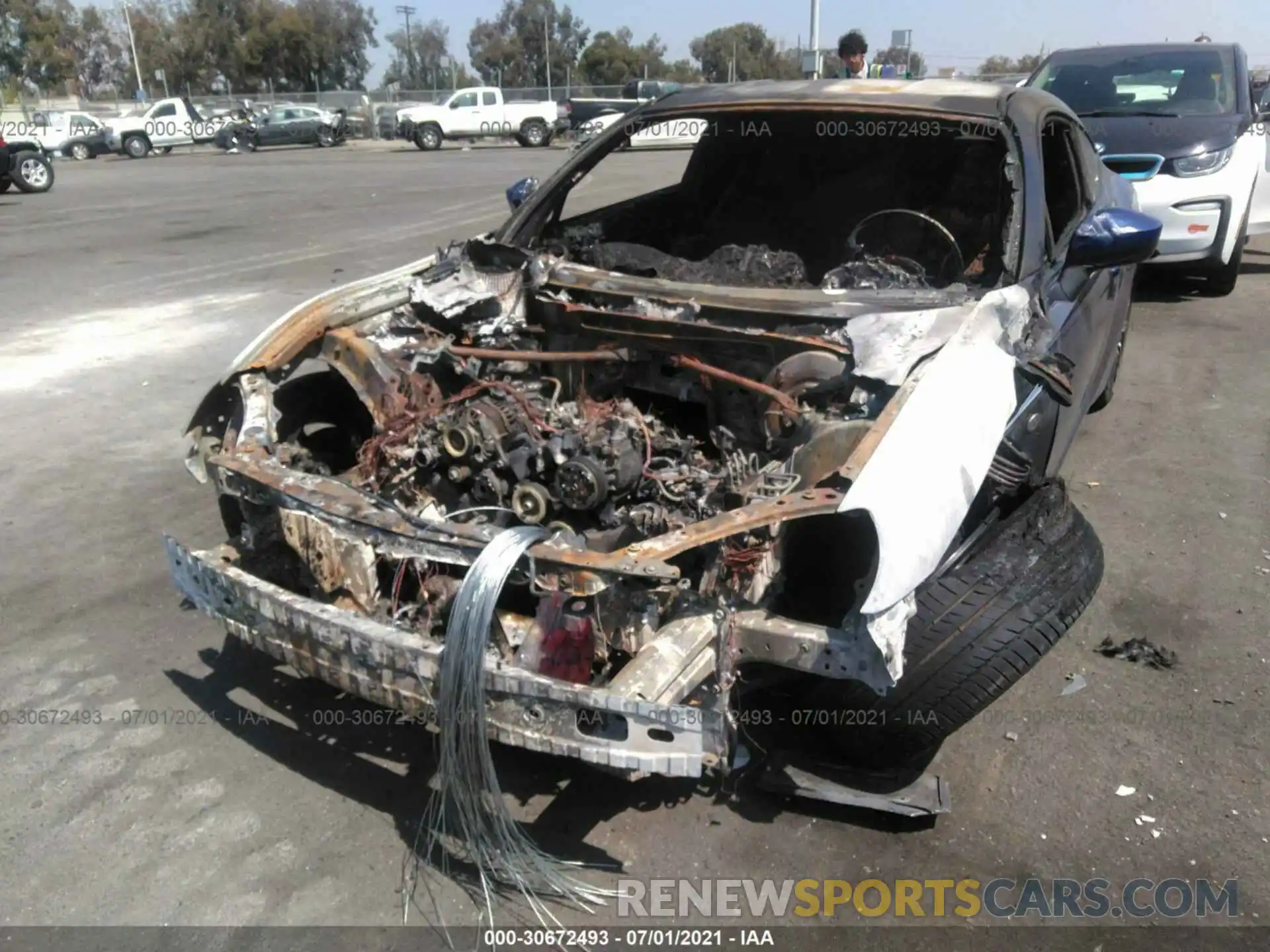 6 Photograph of a damaged car JF1ZNAA14K8700300 TOYOTA 86 2019