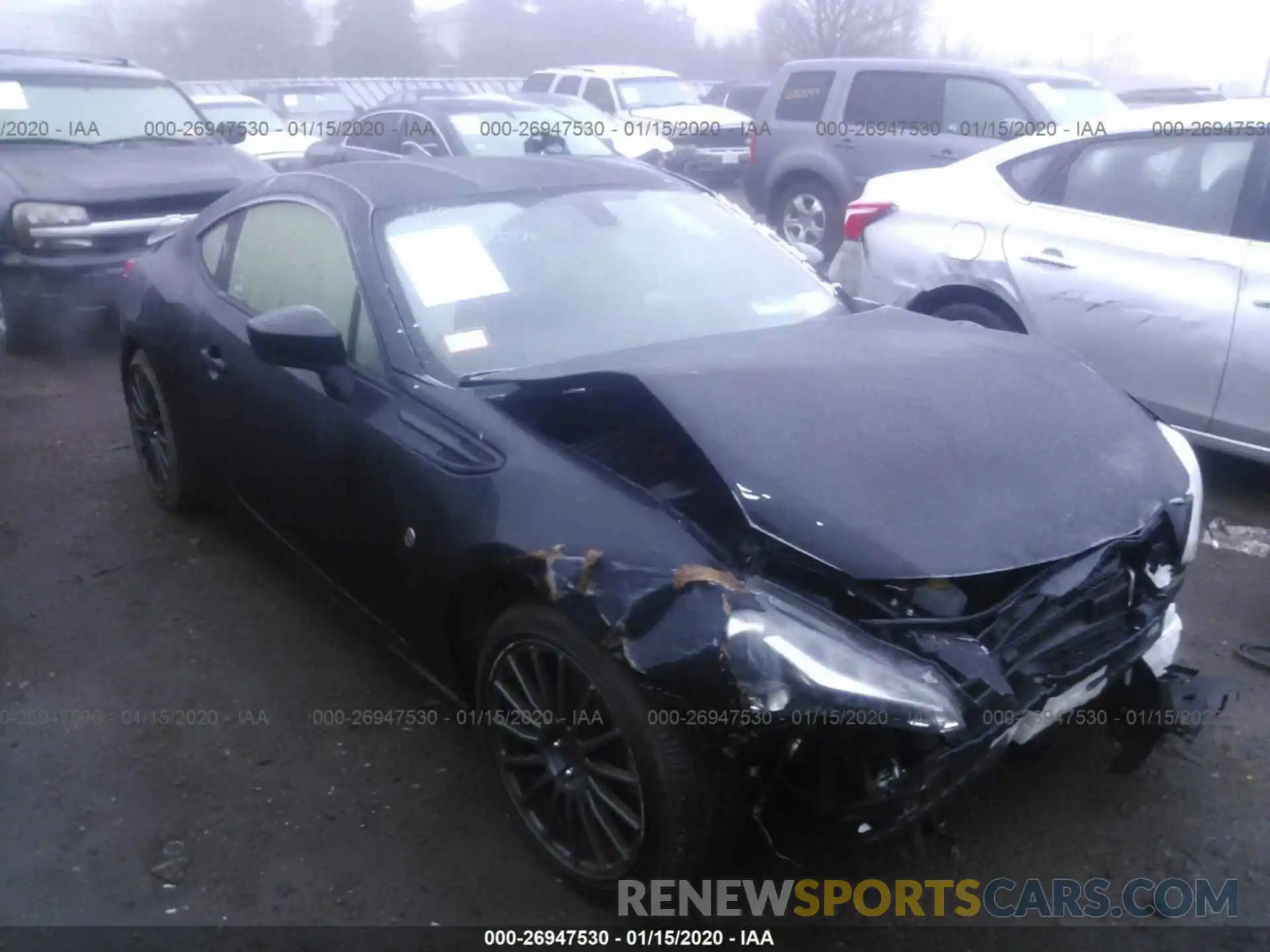 1 Photograph of a damaged car JF1ZNAA14K8700913 TOYOTA 86 2019