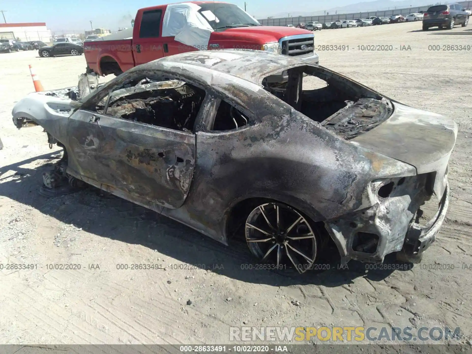 3 Photograph of a damaged car JF1ZNAA14K8704055 TOYOTA 86 2019