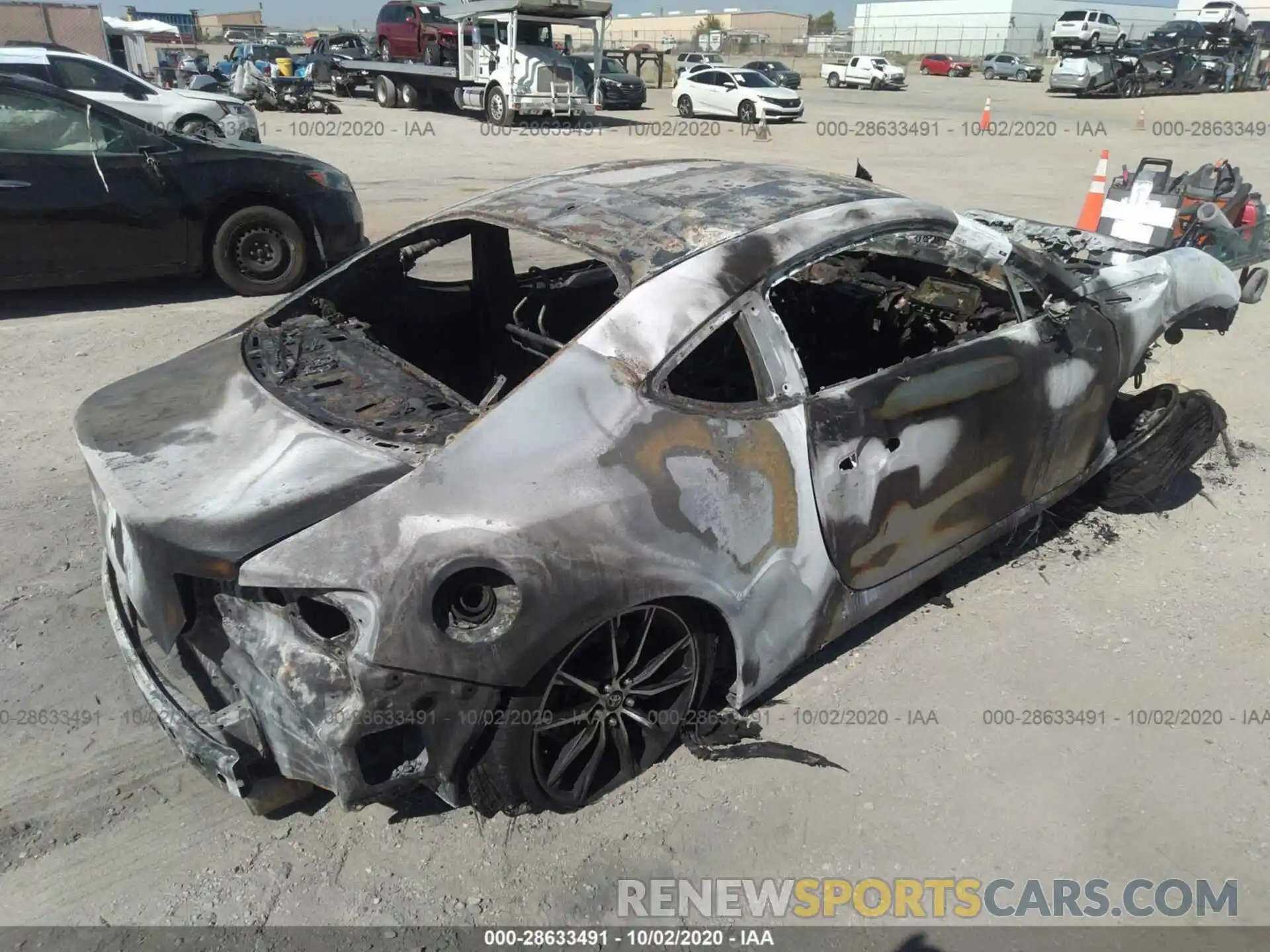 4 Photograph of a damaged car JF1ZNAA14K8704055 TOYOTA 86 2019
