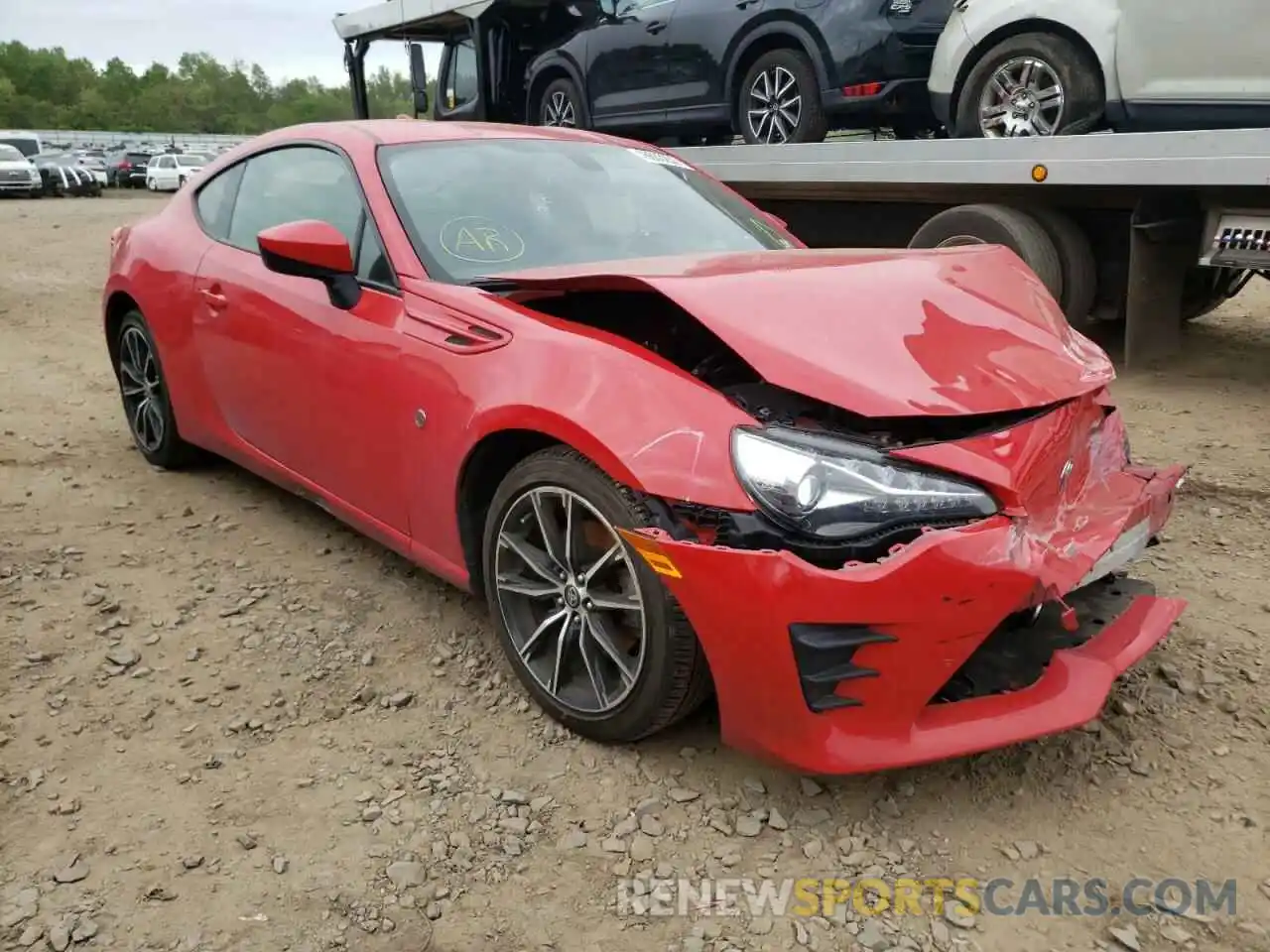 1 Photograph of a damaged car JF1ZNAA14K9703451 TOYOTA 86 2019