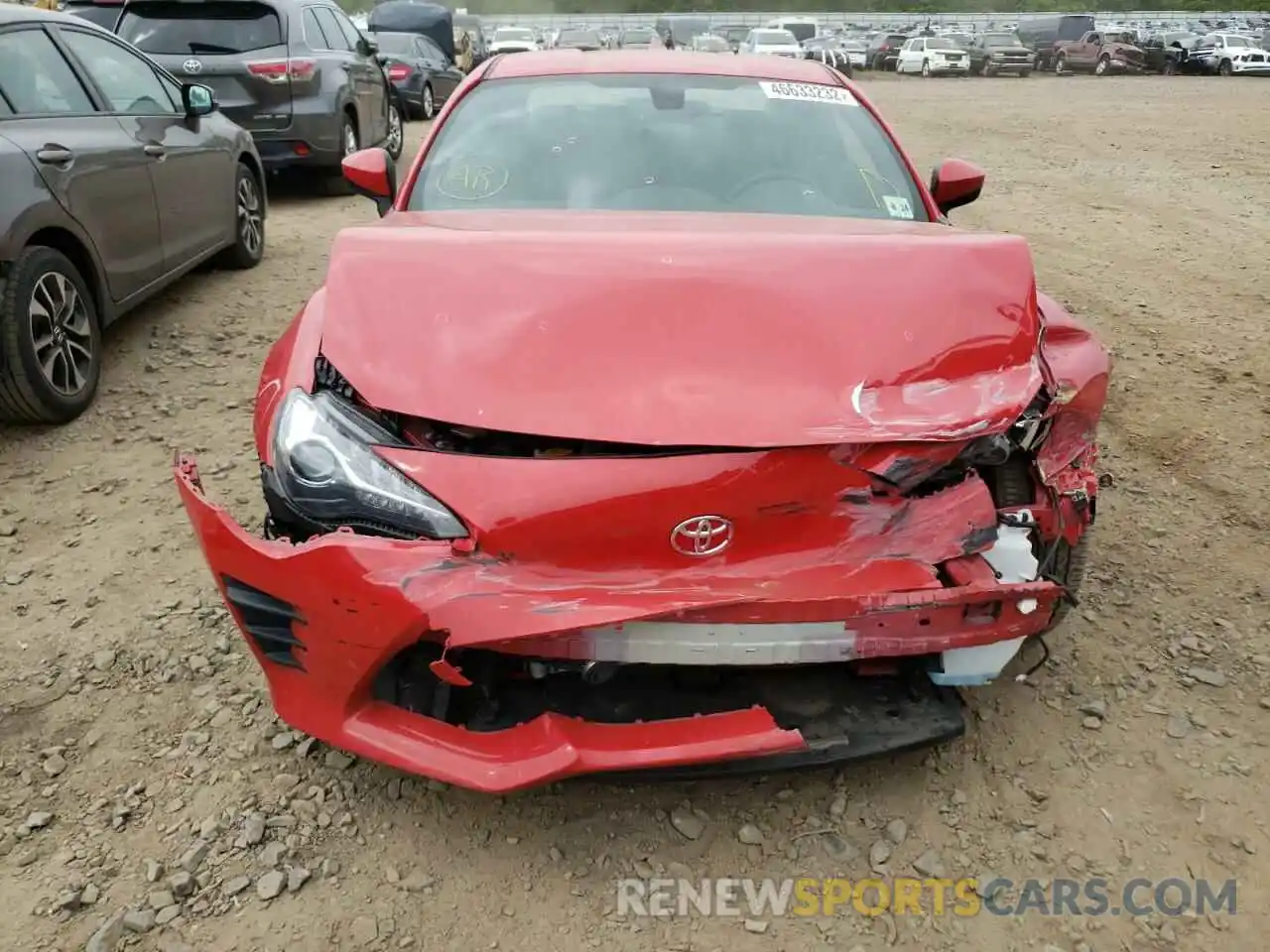 9 Photograph of a damaged car JF1ZNAA14K9703451 TOYOTA 86 2019