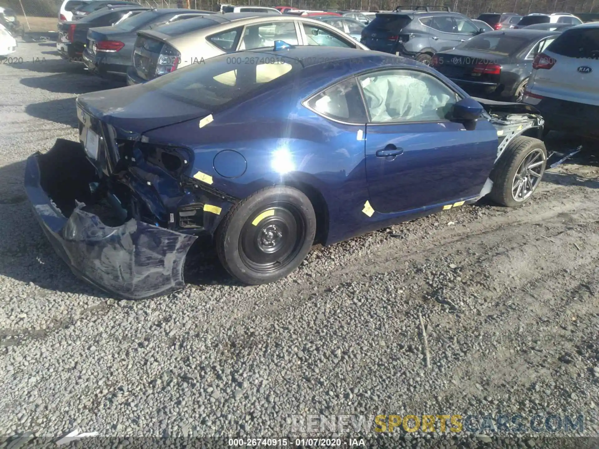 4 Photograph of a damaged car JF1ZNAA14K9704194 TOYOTA 86 2019