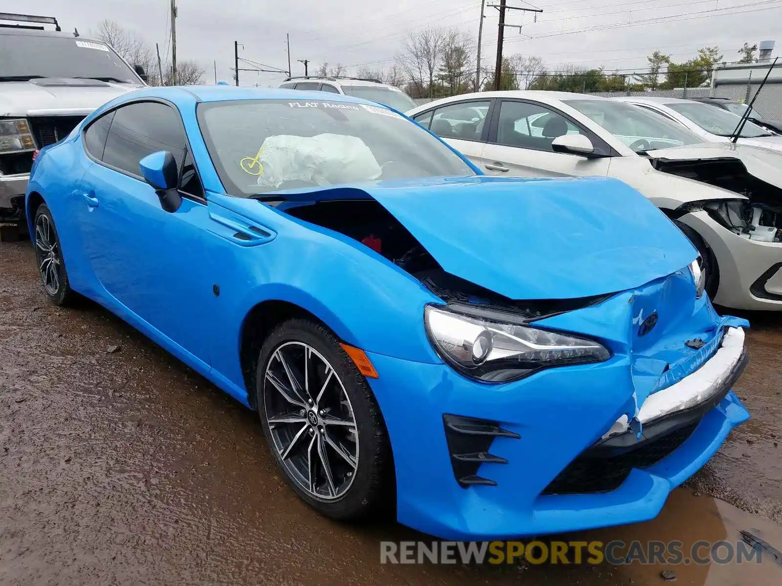 1 Photograph of a damaged car JF1ZNAA15K8702878 TOYOTA 86 2019