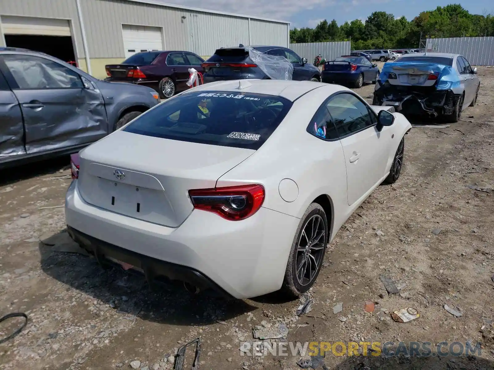 4 Photograph of a damaged car JF1ZNAA15K9701773 TOYOTA 86 2019