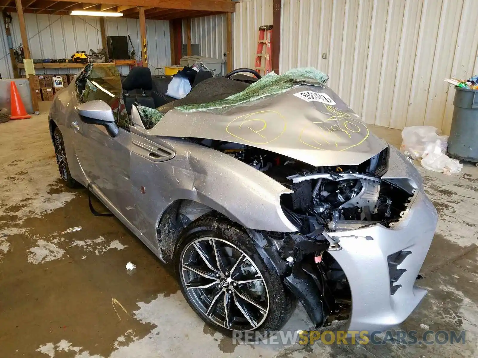 1 Photograph of a damaged car JF1ZNAA15K9702616 TOYOTA 86 2019