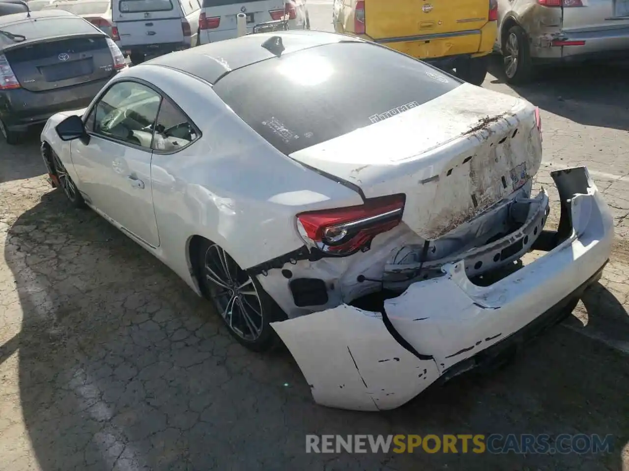 3 Photograph of a damaged car JF1ZNAA16K8703800 TOYOTA 86 2019